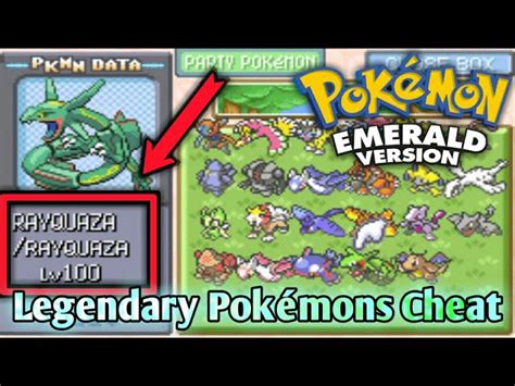 pokemon mega emerald cheats|Pokemon Emerald Cheats: Full List of GameShark Codes .